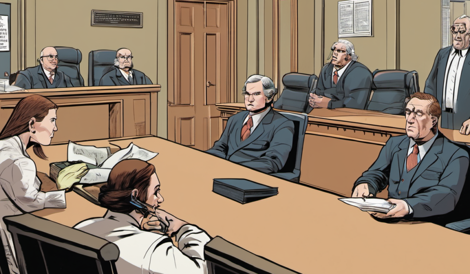 Djimon Hounsou’s Ex Seeks Judge to Hold Him in Contempt Over Kid Custody Dispute — AI-generated editorial illustration