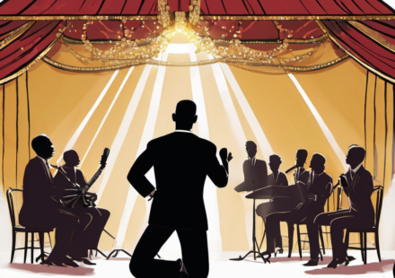 Taylor Swift’s Ring Steals Spotlight at Grammy Museum Show — AI-generated editorial illustration