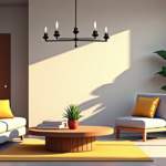 Elevate Your Home with Simple, Glamorous Decor — AI-generated editorial illustration