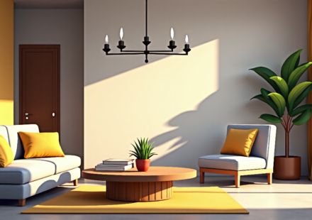 Elevate Your Home with Simple, Glamorous Decor — AI-generated editorial illustration