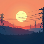 UK Power Grid Holds Back AI‑Driven Data Centers — AI-generated editorial illustration