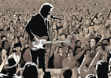 Don Henley Reflects on the Eagles, Legacy, and Healing Music — AI-generated editorial illustration