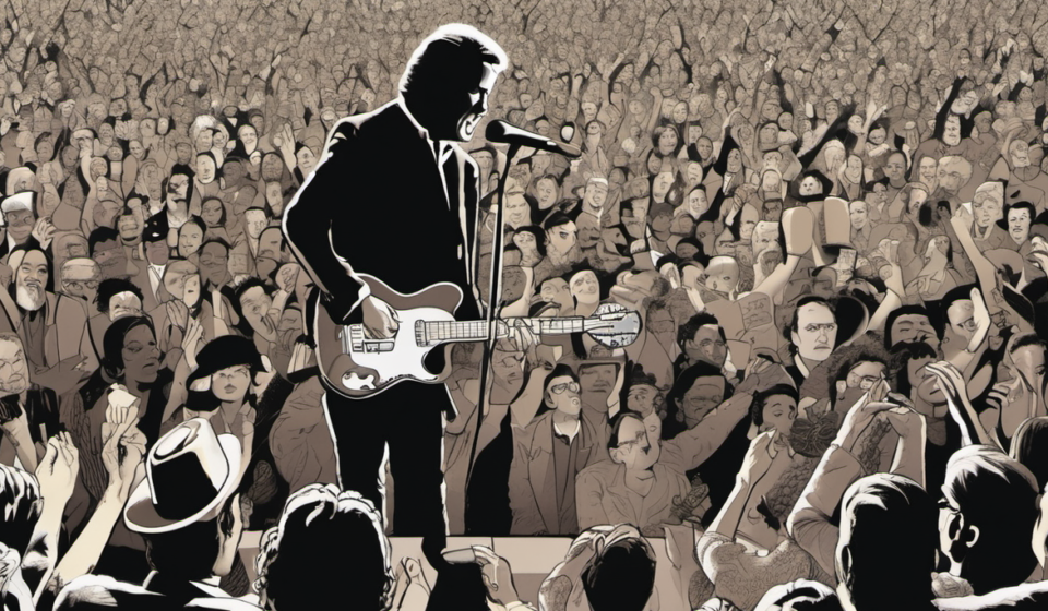Don Henley Reflects on the Eagles, Legacy, and Healing Music — AI-generated editorial illustration