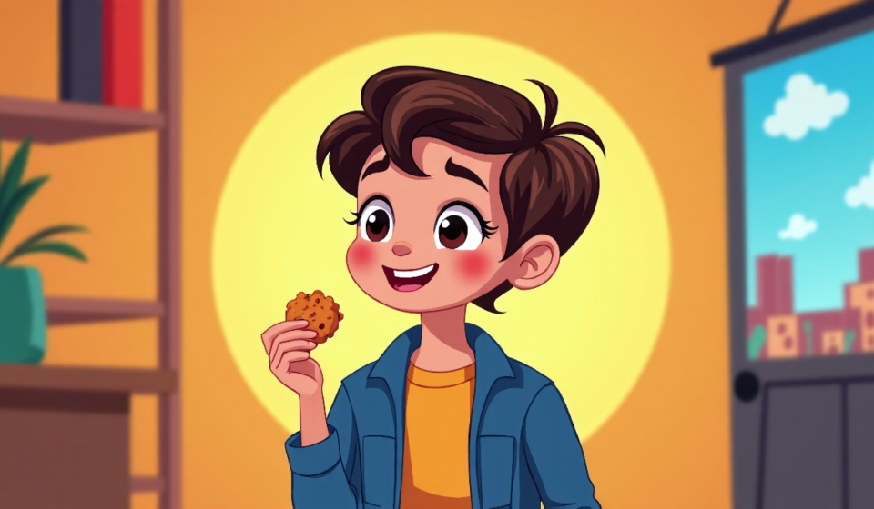 Flynn Jones: From 8‑Year‑Old Star to Disney Legacy — AI-generated editorial illustration