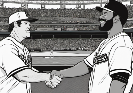 Buss Brothers Join Padres Ownership Group, Expanding Their Sports Empire — AI-generated editorial illustration