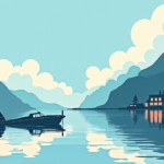 Alaska Plane Crash: All Four Passengers Killed in Shallow Water — AI-generated editorial illustration
