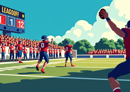 Big Noon Kickoff 2025: 10 Unforgettable College Football Highlights — AI-generated editorial illustration
