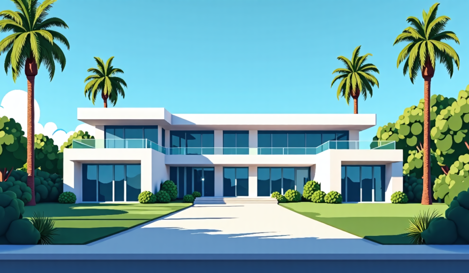 Dorit & PK Kemsley Set to Sell LA Mansion After Judge‑Ordered Divorce Sale — AI-generated editorial illustration