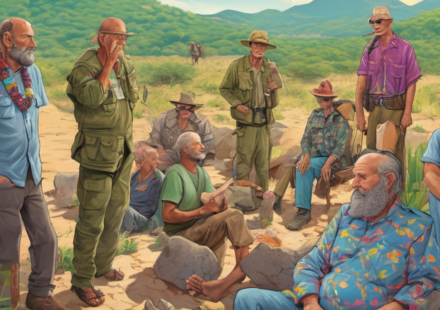 Healing the Wounds of War: U.S. Veterans Find Solace in Psychedelic Retreats — AI-generated editorial illustration