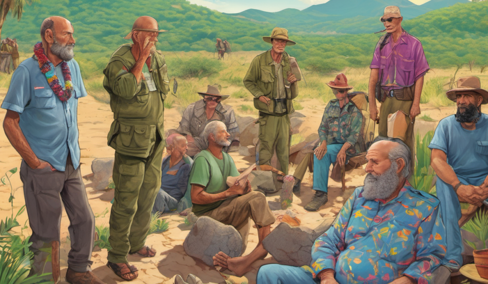 Healing the Wounds of War: U.S. Veterans Find Solace in Psychedelic Retreats — AI-generated editorial illustration