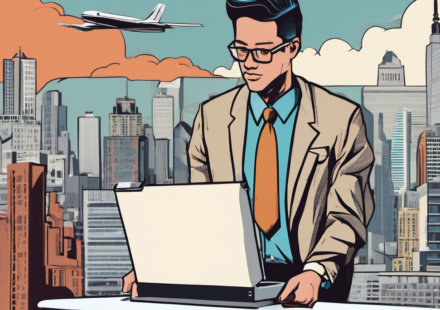 Gen‑Z Ditching the 9‑5: Gig Economy or Corporate Future? — AI-generated editorial illustration
