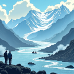 65 Americans Still Missing After Nepal Floods and Mudslides — AI-generated editorial illustration