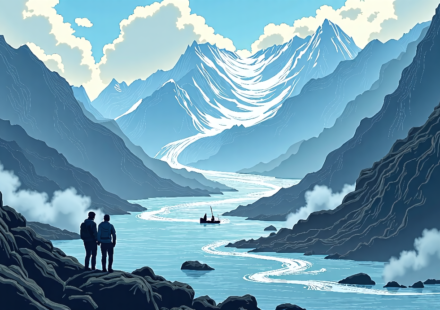 65 Americans Still Missing After Nepal Floods and Mudslides — AI-generated editorial illustration