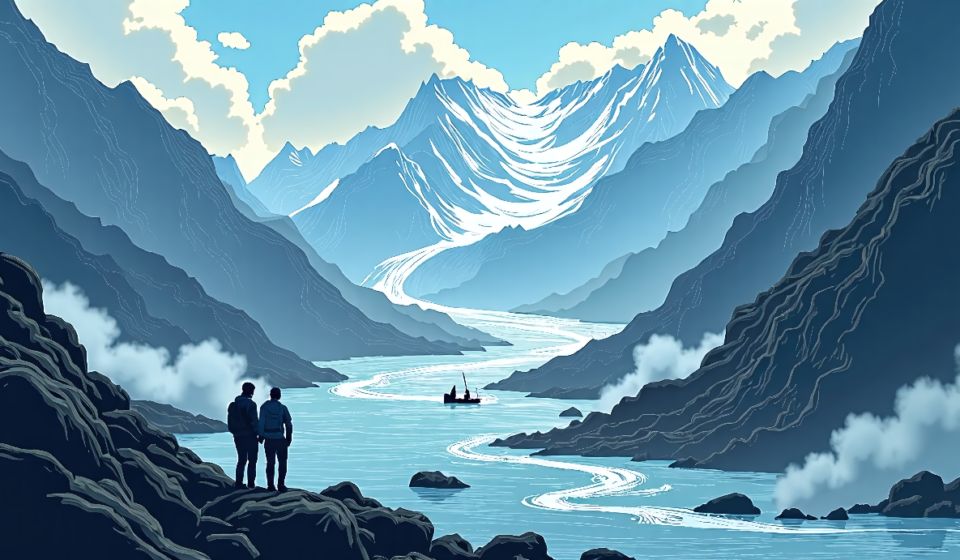 65 Americans Still Missing After Nepal Floods and Mudslides — AI-generated editorial illustration