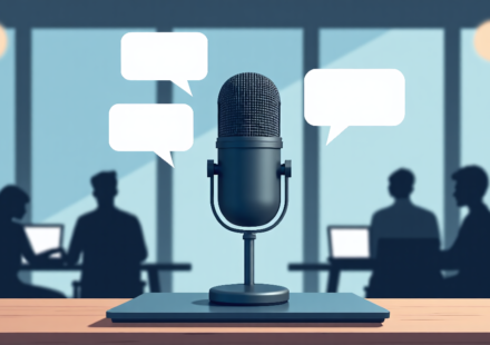 Relay Q: The AI‑Powered Mic That Could Replace Your Keyboard — AI-generated editorial illustration