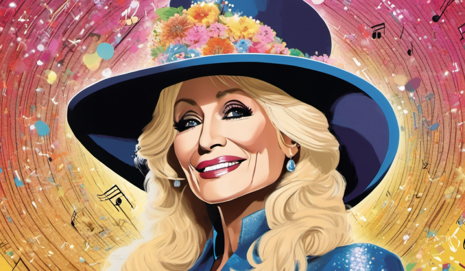 Dolly Parton’s Signature Style: A Fashion Trailblazer’s Legacy — AI-generated editorial illustration