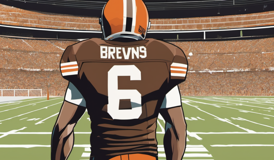 Browns Cut Former 3rd‑Round Pick Cedric Tillman — AI-generated editorial illustration