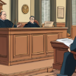 Idaho Judges Push for Quick Dismissal in Kohberger Plea Withdrawal — AI-generated editorial illustration