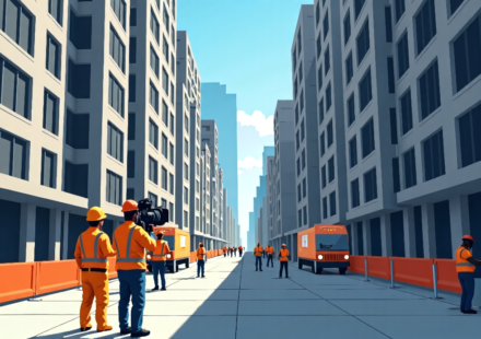John Wilson’s ‘The History of Concrete’ Explores NYC’s Cemented Foundations — AI-generated editorial illustration