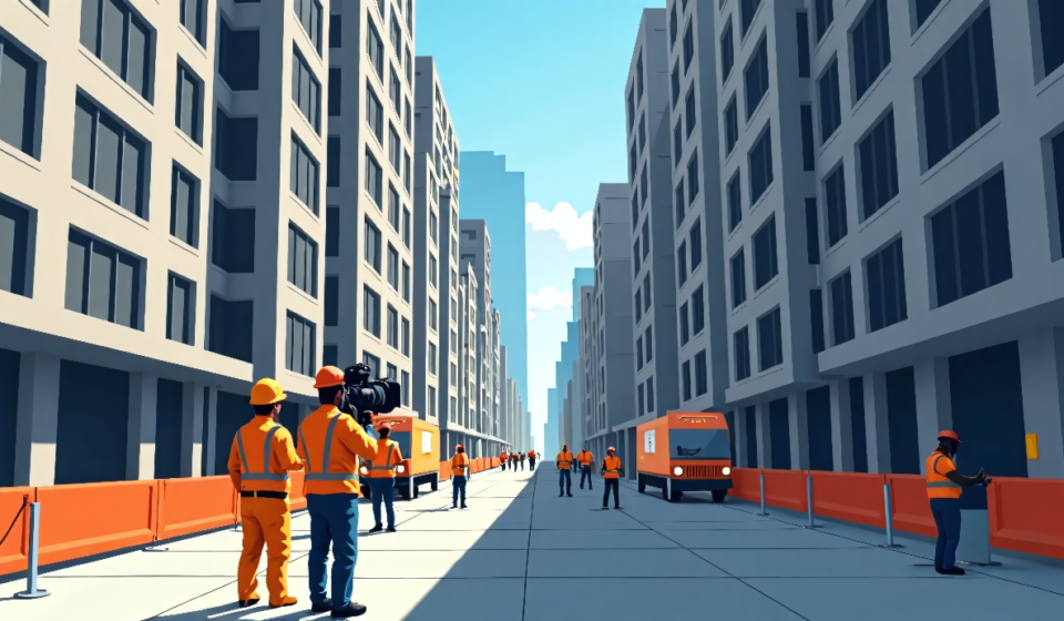 John Wilson’s ‘The History of Concrete’ Explores NYC’s Cemented Foundations — AI-generated editorial illustration