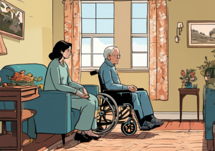 Queen at Sea Trailer Reveals Intimate Drama of Dementia and Consent — AI-generated editorial illustration
