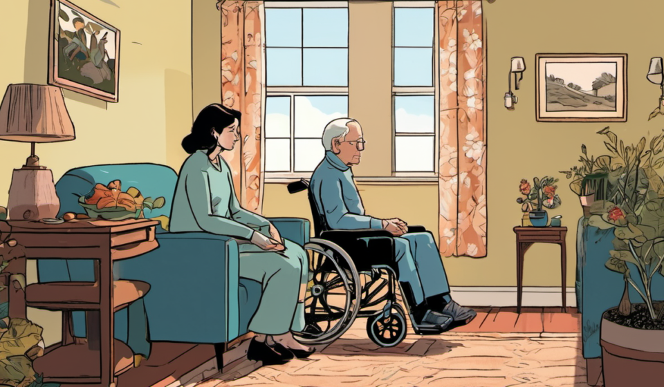 Queen at Sea Trailer Reveals Intimate Drama of Dementia and Consent — AI-generated editorial illustration