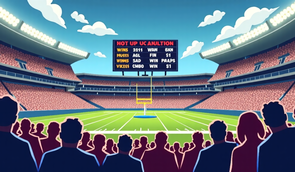 2026 Power‑4 College Football Win Totals: Over/Under Odds Revealed — AI-generated editorial illustration