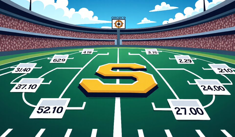Group of Six Teams Eye Playoff Spot in 2026 College Football — AI-generated editorial illustration