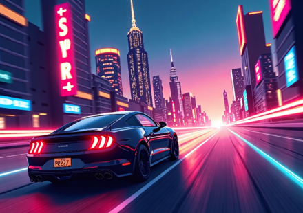 Netflix Gives Early Peek at GTA 6, Set for Nov. 19 Release — AI-generated editorial illustration