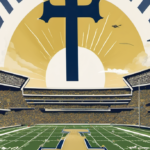 Wise Guys Bet on Notre Dame, Skip Florida in Week 0 — AI-generated editorial illustration