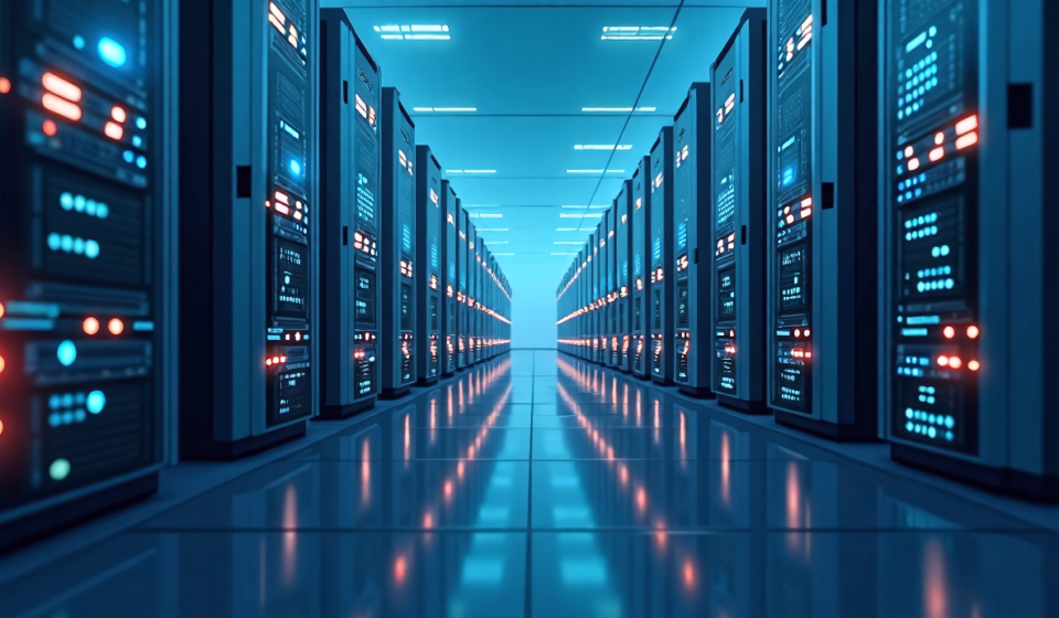 How Data Centers Power Netflix, GPS, and AI—10 Hidden Ways — AI-generated editorial illustration