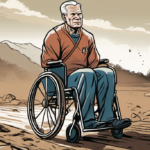 Marine Veteran Turns Ultrarunning Challenge Into Viral Moment — AI-generated editorial illustration