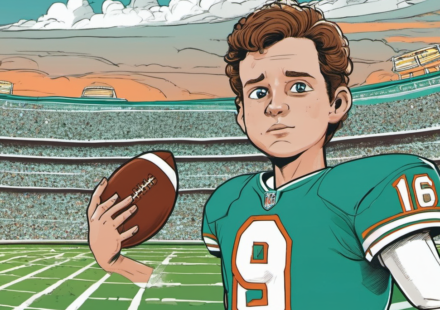 Malik Willis: Miami Dolphins’ Unproven QB Ready to Lead — AI-generated editorial illustration
