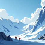 Americans Among Missing in Nepal Avalanche: Families Await Updates — AI-generated editorial illustration