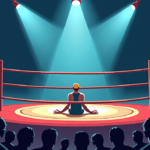 Mustafa Ali Out After Punctured Lung Injury at TNA Lockdown 2026 — AI-generated editorial illustration