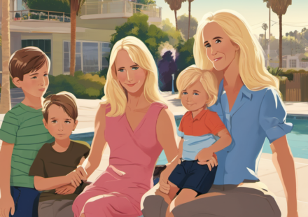Kim Richards’ Kids Stay Close Despite Recent Struggles — AI-generated editorial illustration