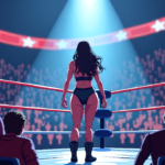 Zoey Serrano Debuts in TNA After WWE Release — AI-generated editorial illustration