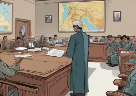 Jury Deliberates in Lindsay Clancy Trial Amid Nepal Missing Persons Update — AI-generated editorial illustration