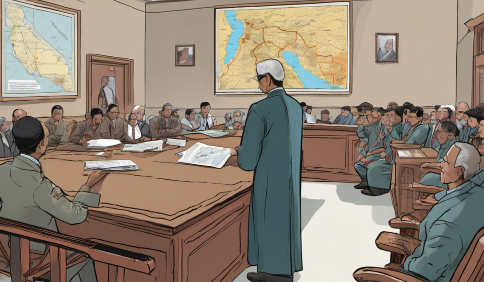 Jury Deliberates in Lindsay Clancy Trial Amid Nepal Missing Persons Update — AI-generated editorial illustration