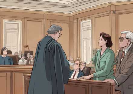 McKenna West Seeks Texas Court Order to Protect Baby Gabriel’s Care — AI-generated editorial illustration