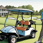 Golf Caddy Earns Full Scholarship to South Carolina With Club’s Support — AI-generated editorial illustration