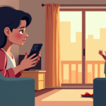Khadijah Haqq Relying on Friends Amid Divorce Financial Strain — AI-generated editorial illustration