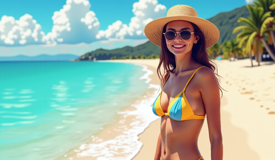 Delilah Belle Hamlin’s Bikini Debut: A Canadian Cheek‑of‑the‑Week Spotlight — AI-generated editorial illustration