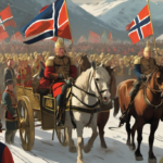 Norway’s King Harald Dies at 89, Crown Prince Haakon to Succeed — AI-generated editorial illustration