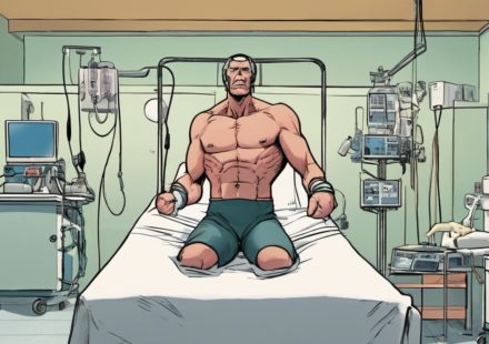 Luchasaurus Undergoes Fourth Surgery of 2026, Updates Fans on Recovery — AI-generated editorial illustration