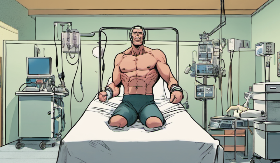 Luchasaurus Undergoes Fourth Surgery of 2026, Updates Fans on Recovery — AI-generated editorial illustration
