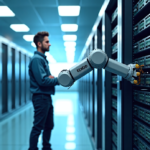 Meta’s Robot Revolution: Will Data‑Center Tech Jobs Vanish? — AI-generated editorial illustration