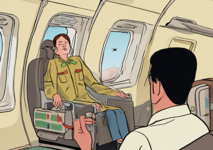 Two German Airport Workers Succumb to Malaria After Mosquito Bite on Plane — AI-generated editorial illustration