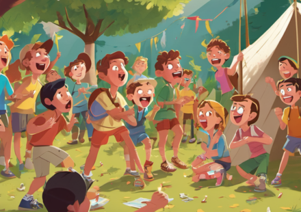 Tiny Fugitives Trailer Reveals Johnny Knoxville’s Wild Camp Comedy — AI-generated editorial illustration