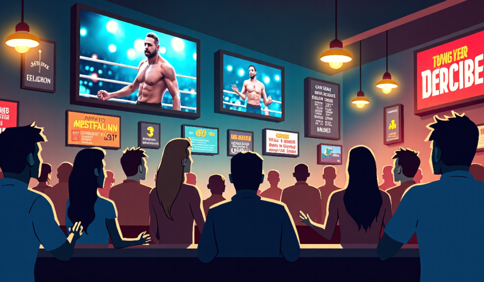 Hulk Hogan’s New NYC Sports Bar Near MSG Set to Open — AI-generated editorial illustration